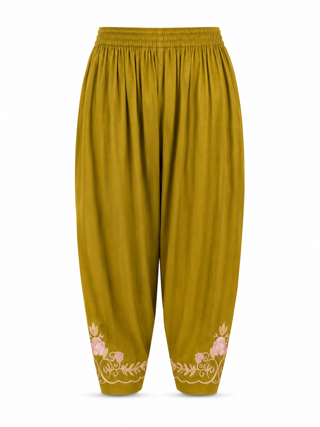 Kashmir Aari cotton Co-Ord Set | Gold